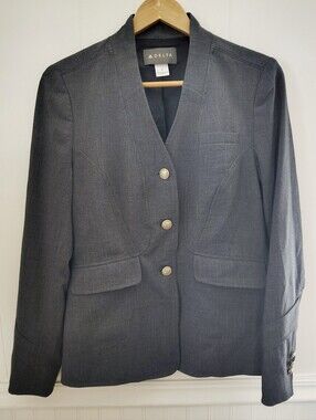 Delta Airlines Women's Flight Attendant Blazer Size 8